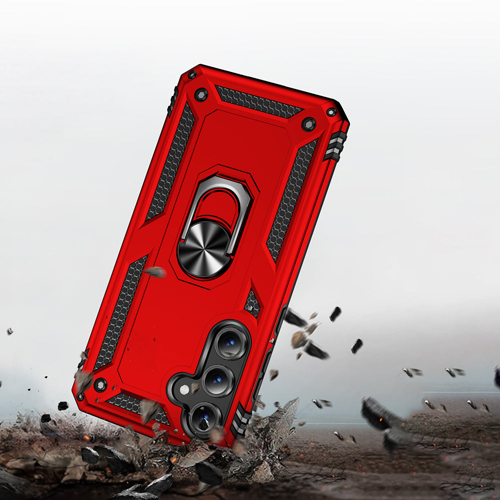 Galaxy S24 FE Kılıf Zore Vega Kapak Mavi