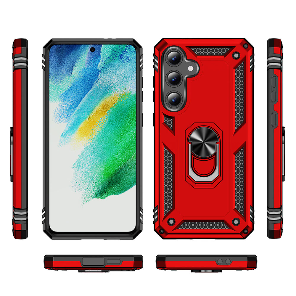Galaxy S24 FE Kılıf Zore Vega Kapak Mavi