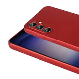 Galaxy S24 Kılıf Zore Premier Silikon Kapak Rose Gold