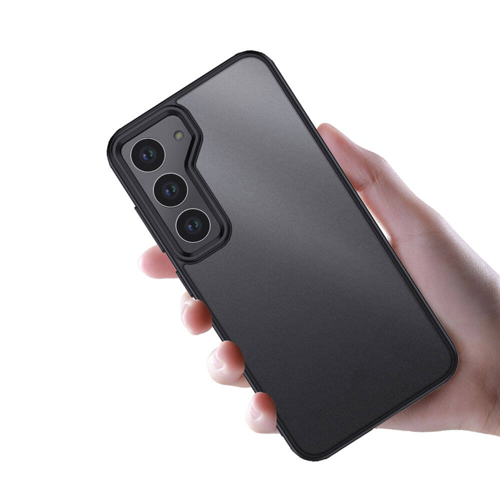 Galaxy S24 Kılıf Zore Volks Kapak Siyah