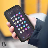 Galaxy S24 Plus M-safe Şarj Özellikli 1-1 Su Geçirmez Kılıf Siyah