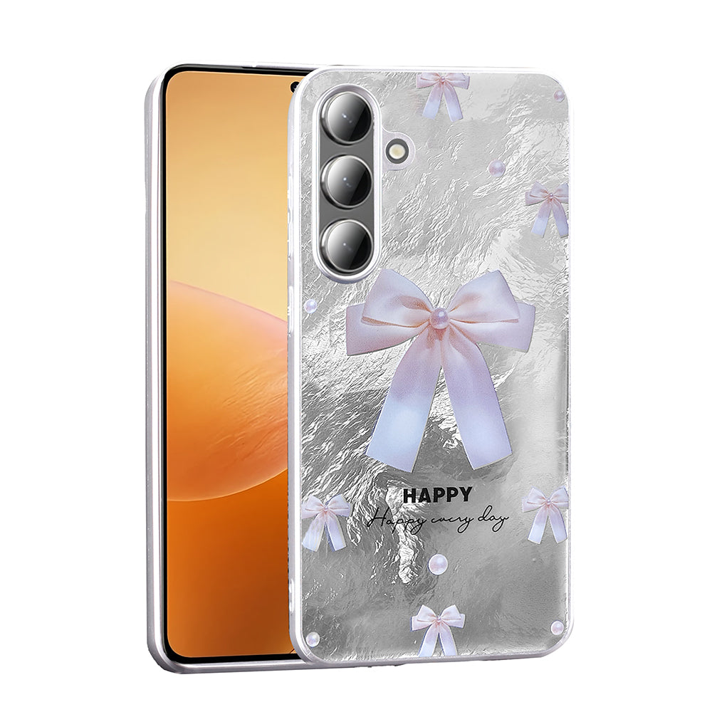 Galaxy S24 Plus Kılıf Desenli Zore Mep Kapak Gri Leopar