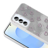 Galaxy S24 Plus Kılıf Kamera Korumalı Figürlü Zore Ponti Silikon Kapak Açık Pembe