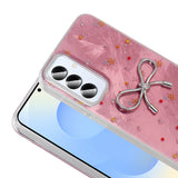 Galaxy S24 Plus Kılıf Kamera Korumalı Figürlü Zore Ponti Silikon Kapak Lila