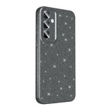 Galaxy S24 Plus Kılıf Kamera Korumalı Simli Lüks Zore Koton Kapak Pembe Koyu