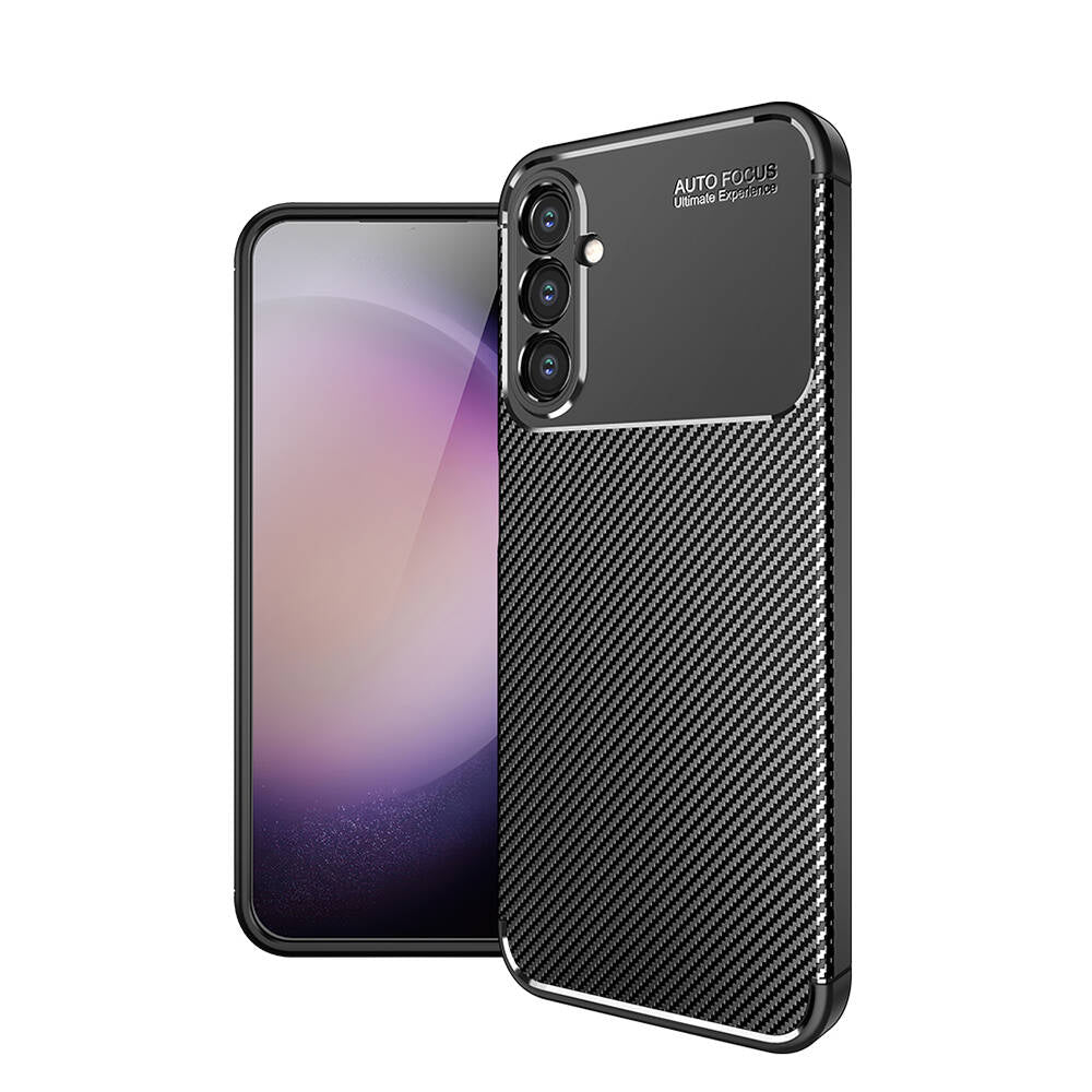 Galaxy S24 Plus Kılıf Zore Negro Silikon Kapak Siyah