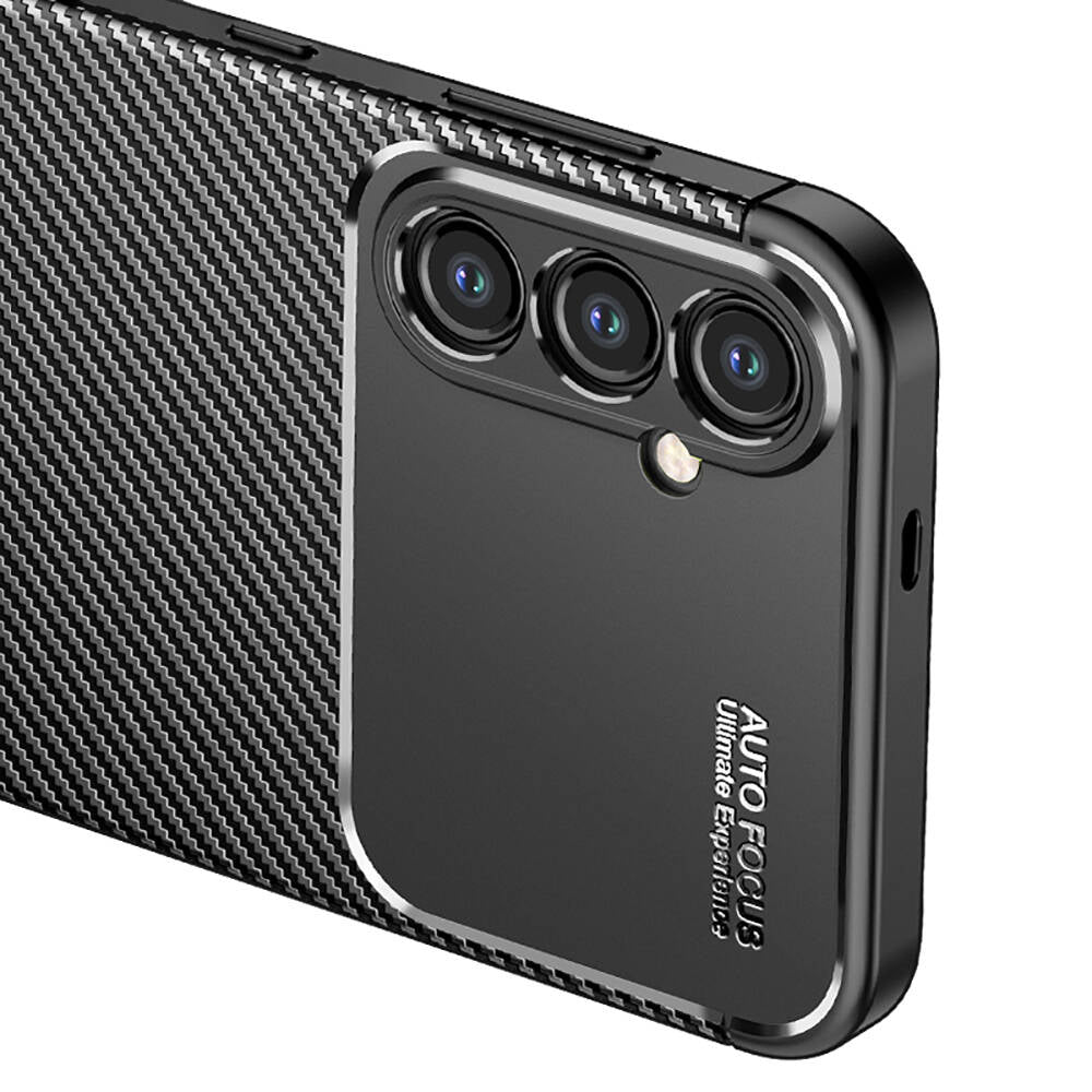 Galaxy S24 Plus Kılıf Zore Negro Silikon Kapak Siyah