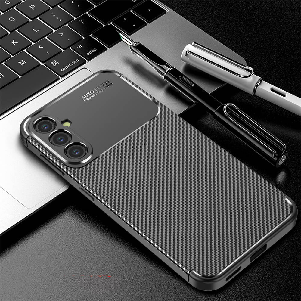 Galaxy S24 Plus Kılıf Zore Negro Silikon Kapak Siyah
