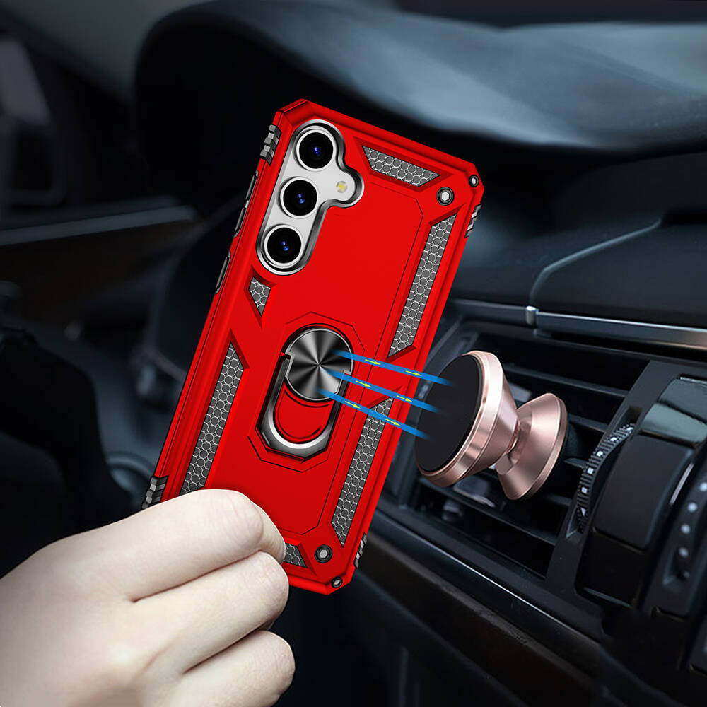 Galaxy S24 Plus Kılıf Zore Vega Kapak Mavi