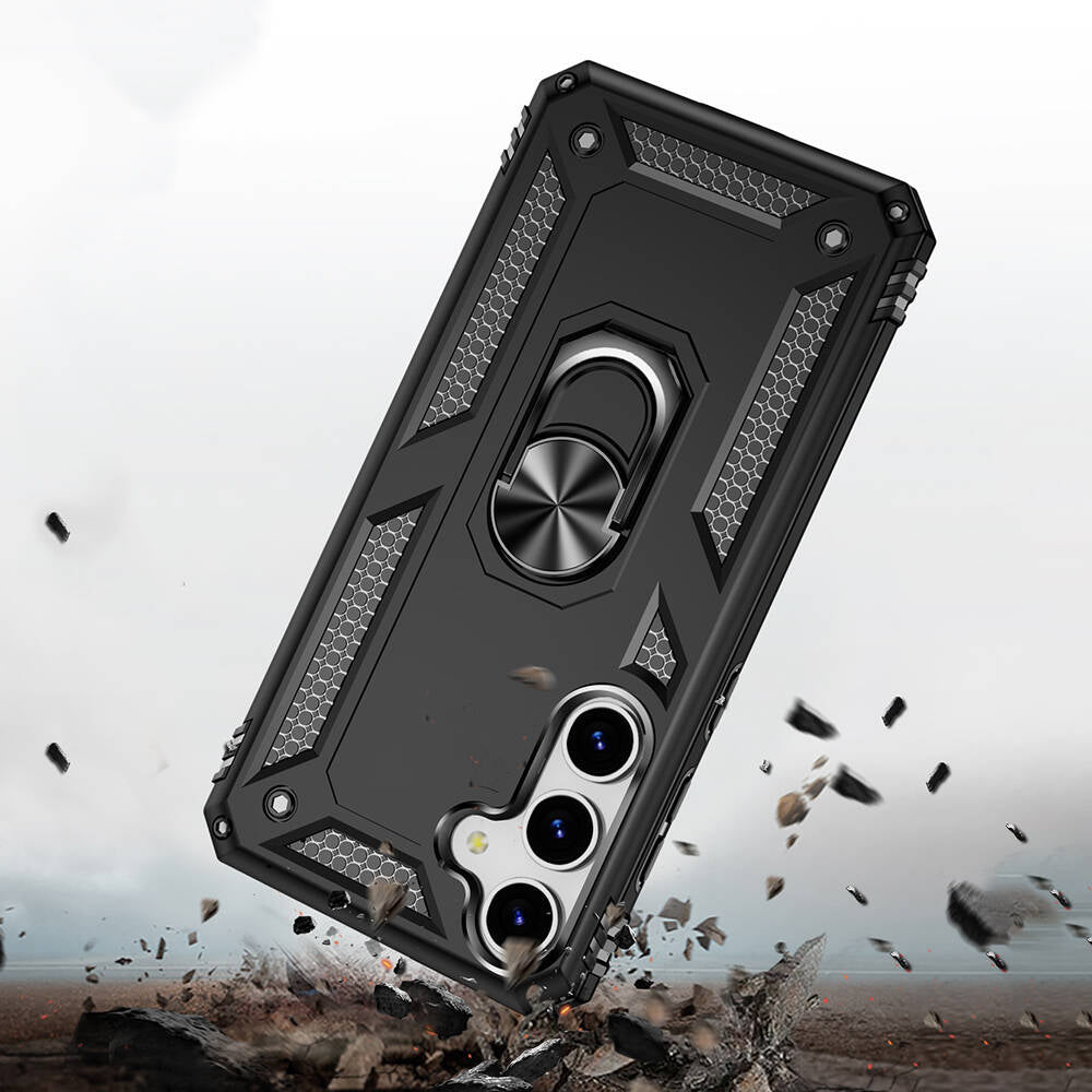 Galaxy S24 Plus Kılıf Zore Vega Kapak Mavi