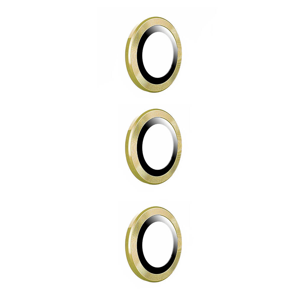 Galaxy S24 Plus Zore Kamera Lens Koruyucu Cam Filmi Gold