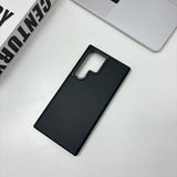 Galaxy S24 Ultra Kılıf M-safe Şarj Özellikli Karbon Fiber Görünümlü Zore Troy Kapak Gümüş