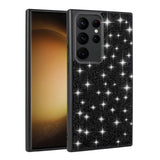 Galaxy S24 Ultra Kılıf Parlak Taşlı Tasarım Zore Pırlanta Kapak Lila