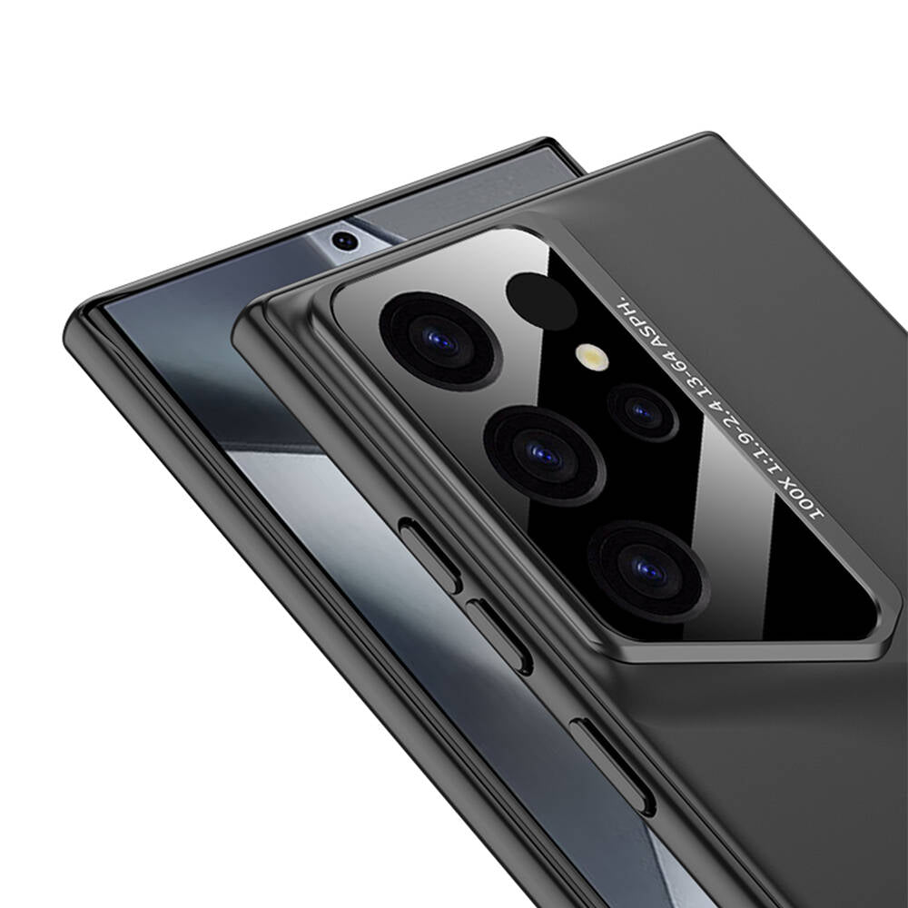 Galaxy S24 Ultra Kılıf Ultra İnce Kamera Korumalı Sert Rubber Zore Procase Kapak Gold