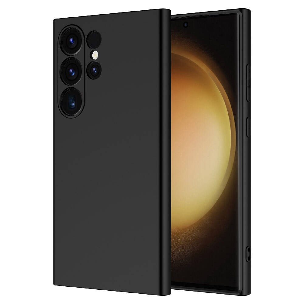 Galaxy S24 Ultra Kılıf Zore Mara Lansman Kapak Siyah