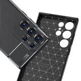 Galaxy S24 Ultra Kılıf Zore Negro Silikon Kapak Siyah