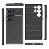 Galaxy S24 Ultra Kılıf Zore Negro Silikon Kapak Siyah
