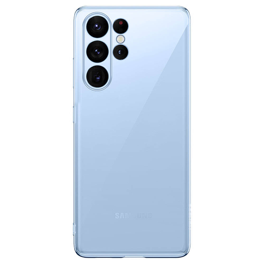 Galaxy S24 Ultra Kılıf Zore Süper Silikon Kapak Renksiz