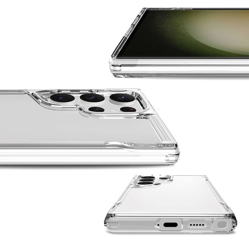 Galaxy S24 Ultra Kılıf Zore T-Max Kapak Renksiz