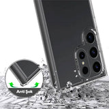 Galaxy S24 Ultra Zore 2mm Anti Shock Silikon Renksiz