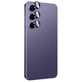 Galaxy S24 Zore Titanium Premium Temperli Kamera Lens Koruyucu Mor