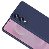 Galaxy S25 Edge Kılıf Zore Mara Lansman Kapak Lacivert