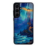 Galaxy S25 FE Kılıf Kamera Korumalı Desenli Lusi Kapak Deniz Feneri