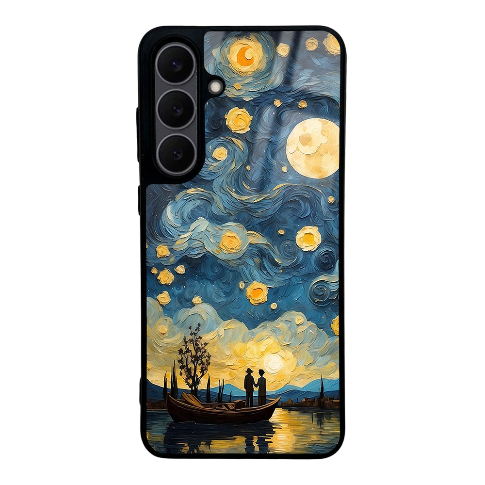 Galaxy S25 FE Kılıf Kamera Korumalı Desenli Lusi Kapak Kayık