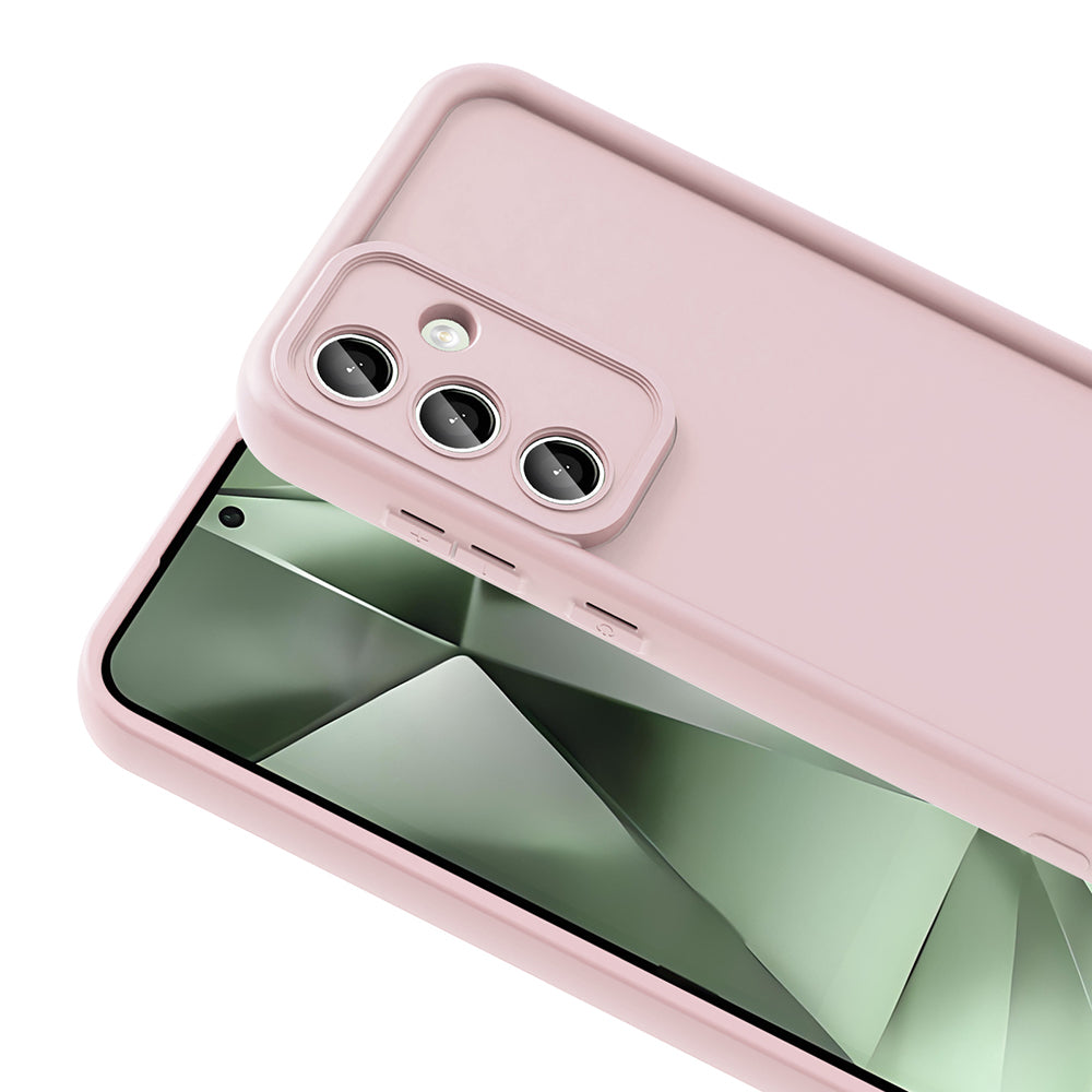 Galaxy S25 FE Kılıf Kamera Korumalı Ananas Kapak Pembe