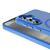 Galaxy S25 FE Kılıf M-safe Şarj Özellikli Mat Arka Yüzey Zore Sio Kapak Siyah