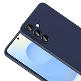 Galaxy S25 FE Kılıf Zore Mara Lansman Kapak Lacivert