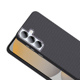 Galaxy S25 Kılıf M-safe Şarj Özellikli Karbon Fiber Görünümlü Zore Gros Kapak Siyah