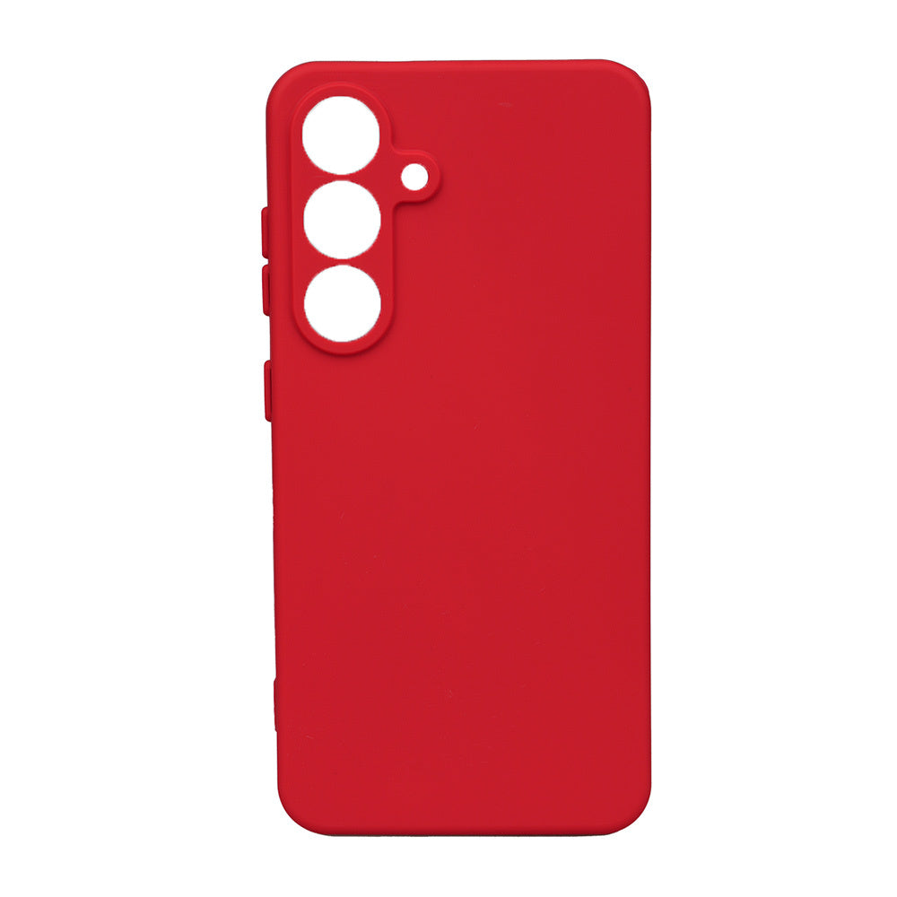 Galaxy S25 Kılıf Zore Biye Silikon Mor