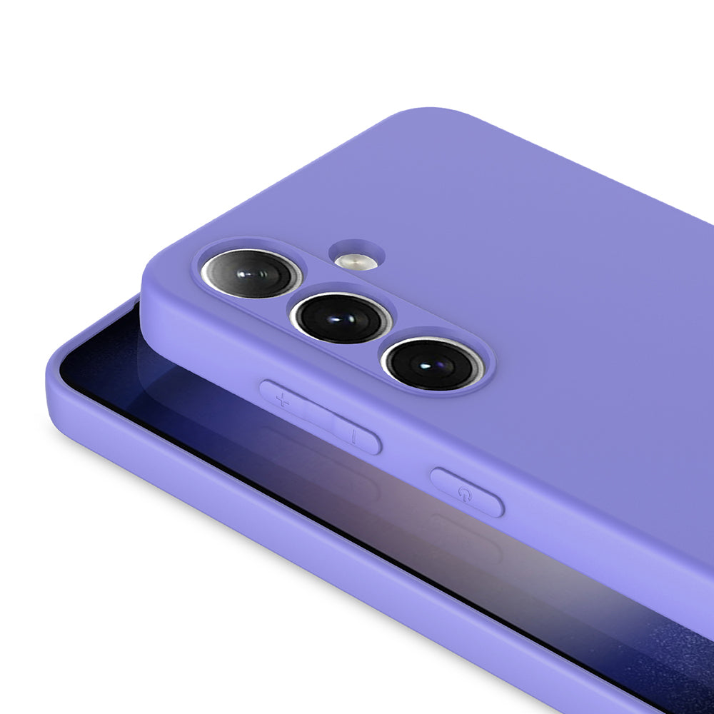 Galaxy S25 Kılıf Zore Mara Lansman Kapak Koyu Mor