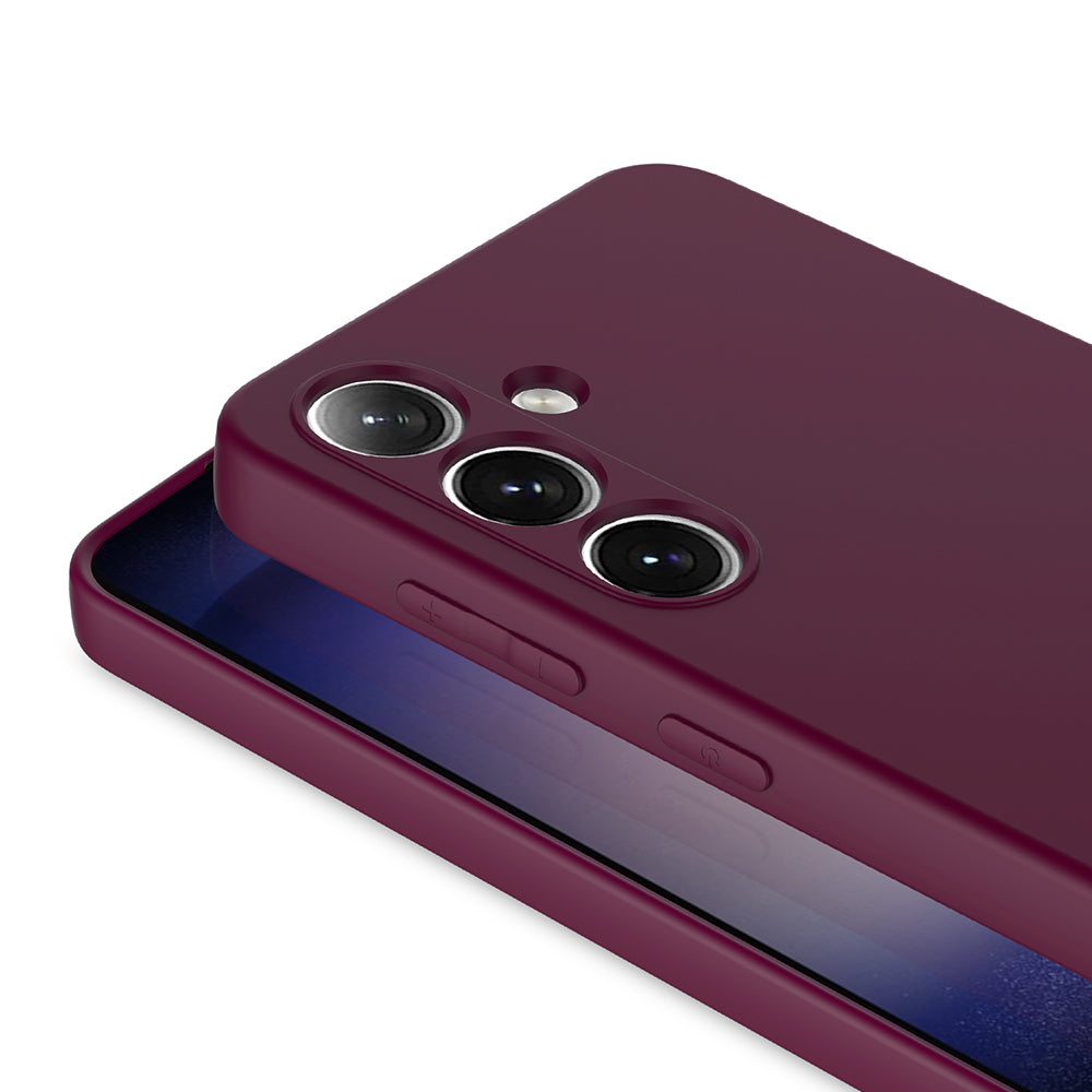 Galaxy S25 Kılıf Zore Mara Lansman Kapak Lila
