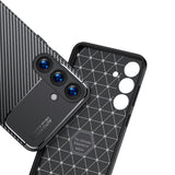 Galaxy S25 Kılıf Zore Negro Silikon Kapak Siyah
