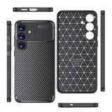 Galaxy S25 Kılıf Zore Negro Silikon Kapak Siyah