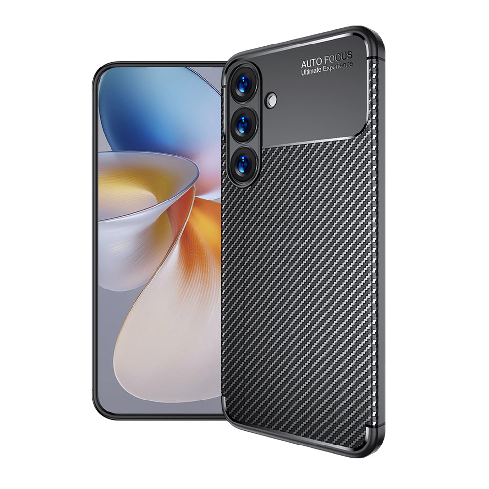 Galaxy S25 Kılıf Zore Negro Silikon Kapak Siyah
