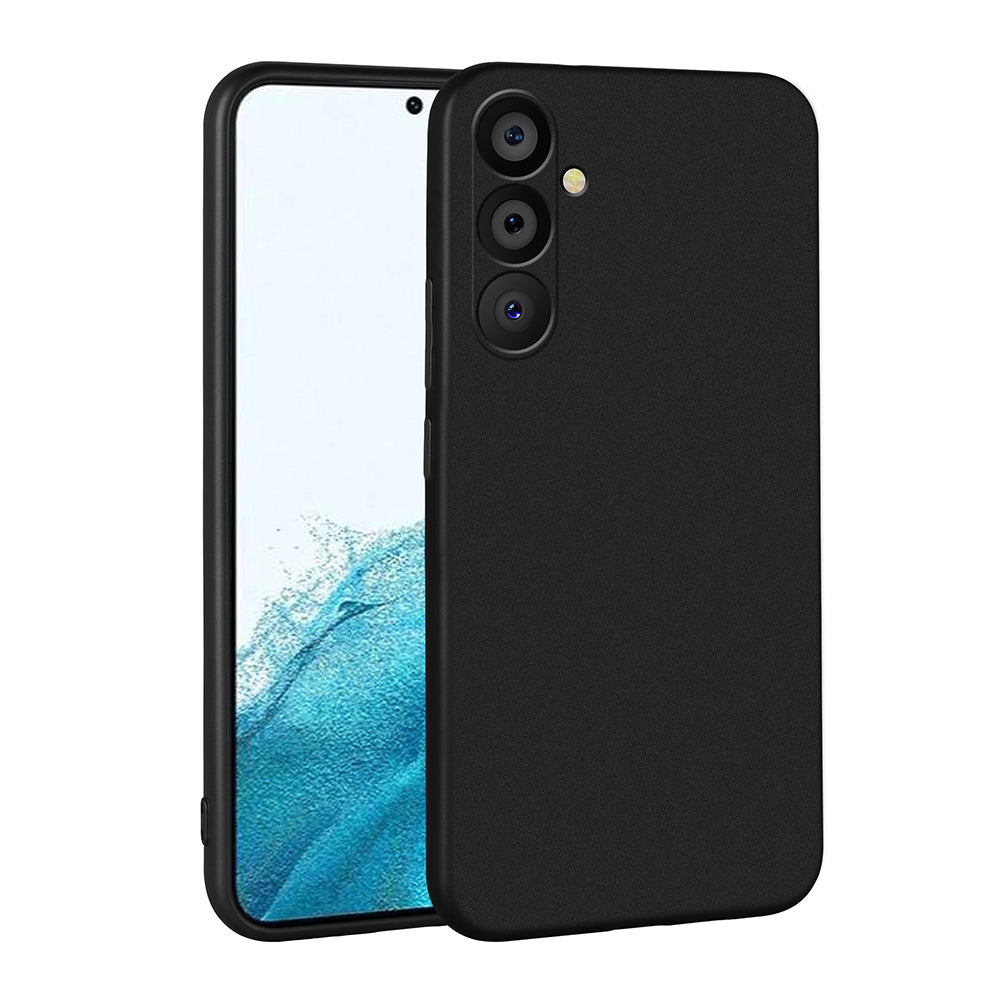 Galaxy S25 Kılıf Zore Premier Silikon Kapak Siyah