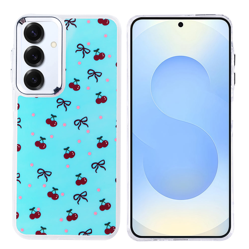 Galaxy S25 Plus Kılıf Airbag Tasarımlı Zore Hadra Kapak Kiraz