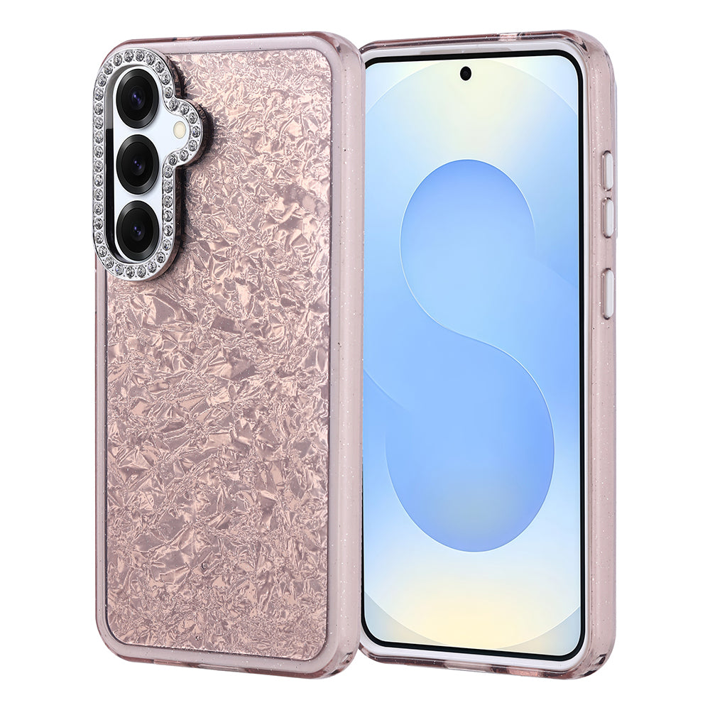 Galaxy S25 Plus Kılıf Taşlı Tasarımlı Zore Kapi Kapak Siyah
