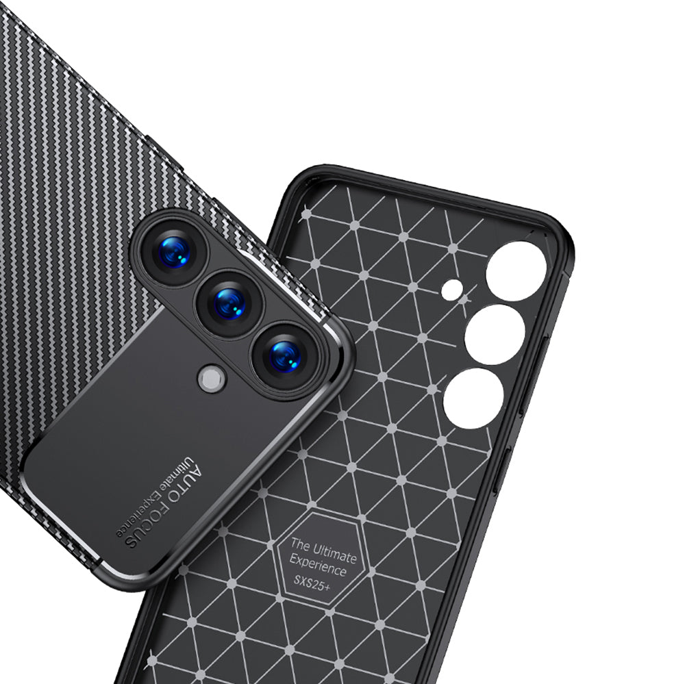 Galaxy S25 Plus Kılıf Zore Negro Silikon Kapak Siyah
