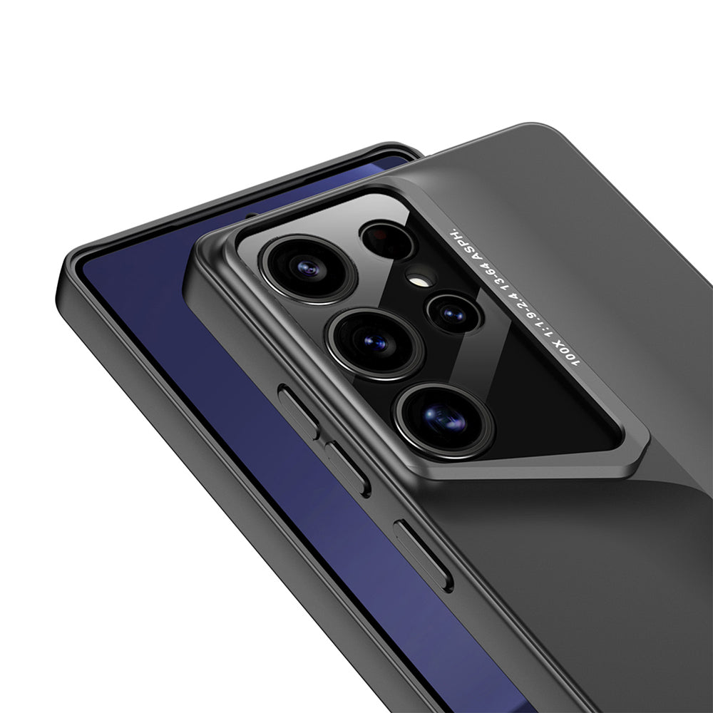 Galaxy S25 Ultra Kılıf Ultra İnce Kamera Korumalı Sert Rubber Zore Procase Kapak Siyah
