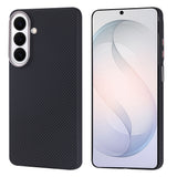 Galaxy S26 Kılıf M-safe Şarj Özellikli Karbon Fiber Görünümlü Zore Nekst Kapak Siyah