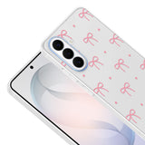 Galaxy S26 Plus Kılıf Kamera Korumalı Desenli Zore Klip Kapak Fiyonk