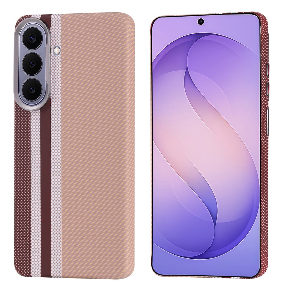 Galaxy S26 Plus Kılıf M-safe Şarj Özellikli Karbon Fiber Görünümlü Zore Nekst Kapak Siyah-Gri