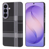 Galaxy S26 Plus Kılıf M-safe Şarj Özellikli Karbon Fiber Görünümlü Zore Nekst Kapak Siyah-Gri
