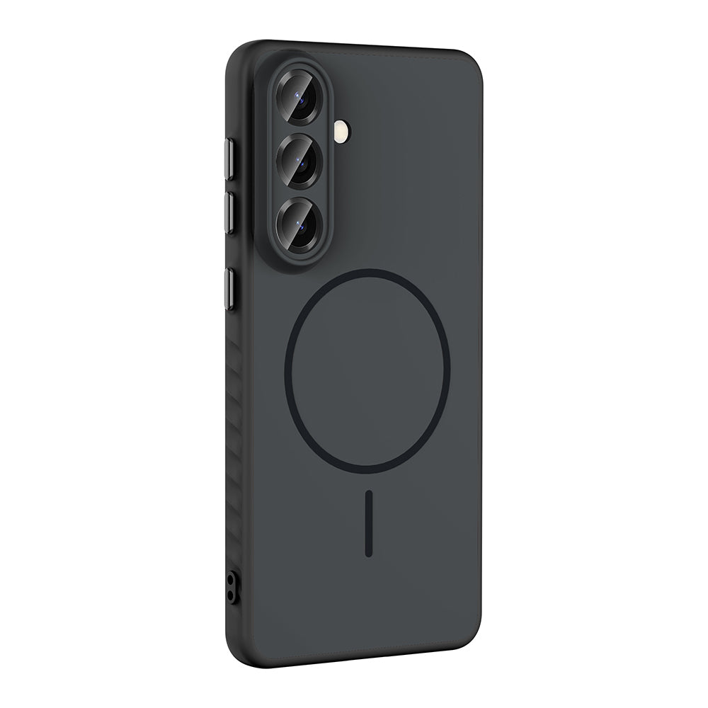 Galaxy S26 Plus Kılıf M-safe Şarj Özellikli Zore Tea Kapak Siyah