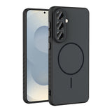 Galaxy S26 Plus Kılıf M-safe Şarj Özellikli Zore Tea Kapak Siyah