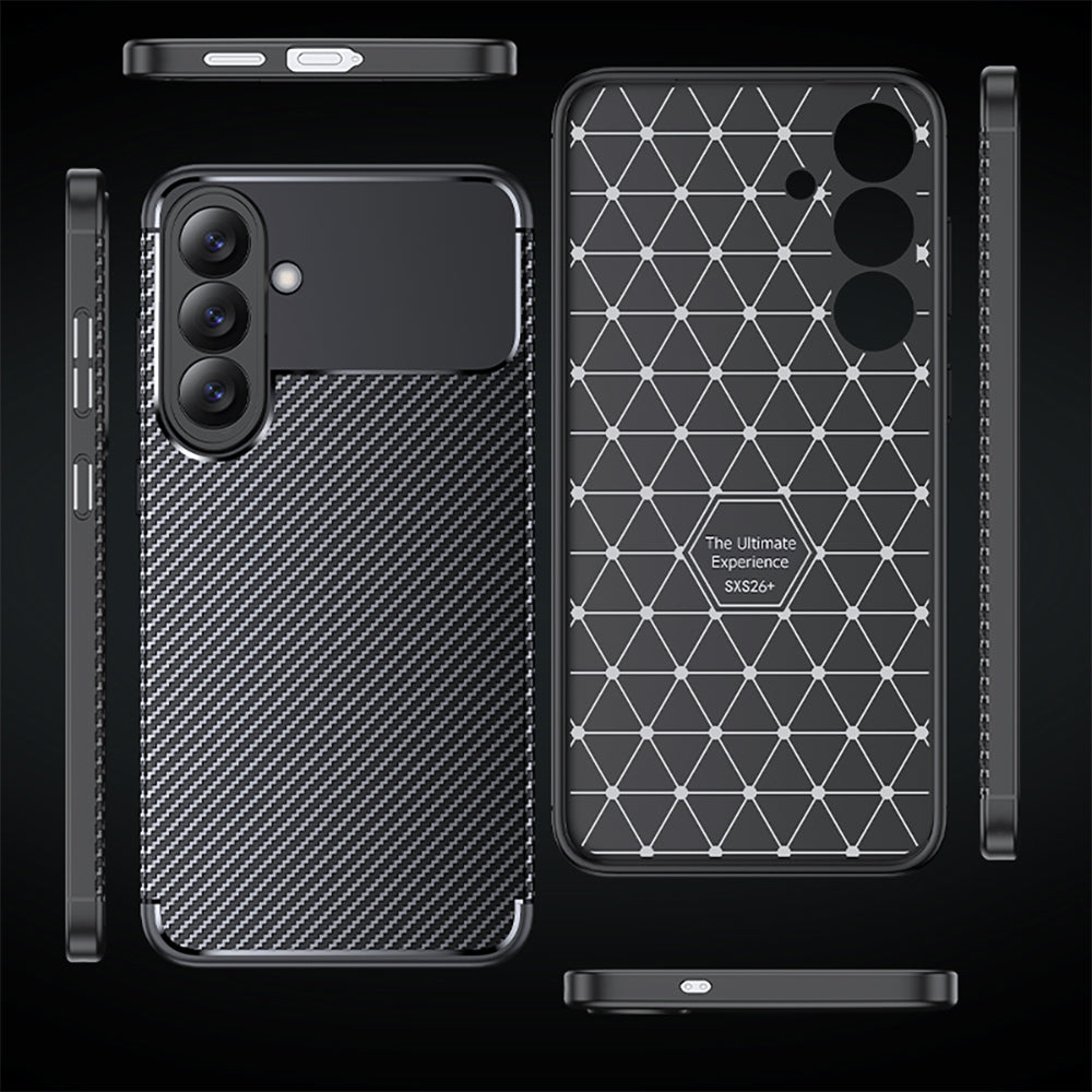 Galaxy S26 Plus Kılıf Negro Silikon Kapak Siyah